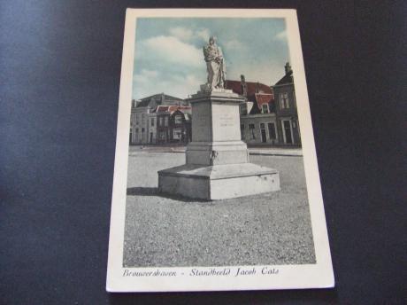 Brouwershaven standbeeld Jacob Cats Nederlands dichter